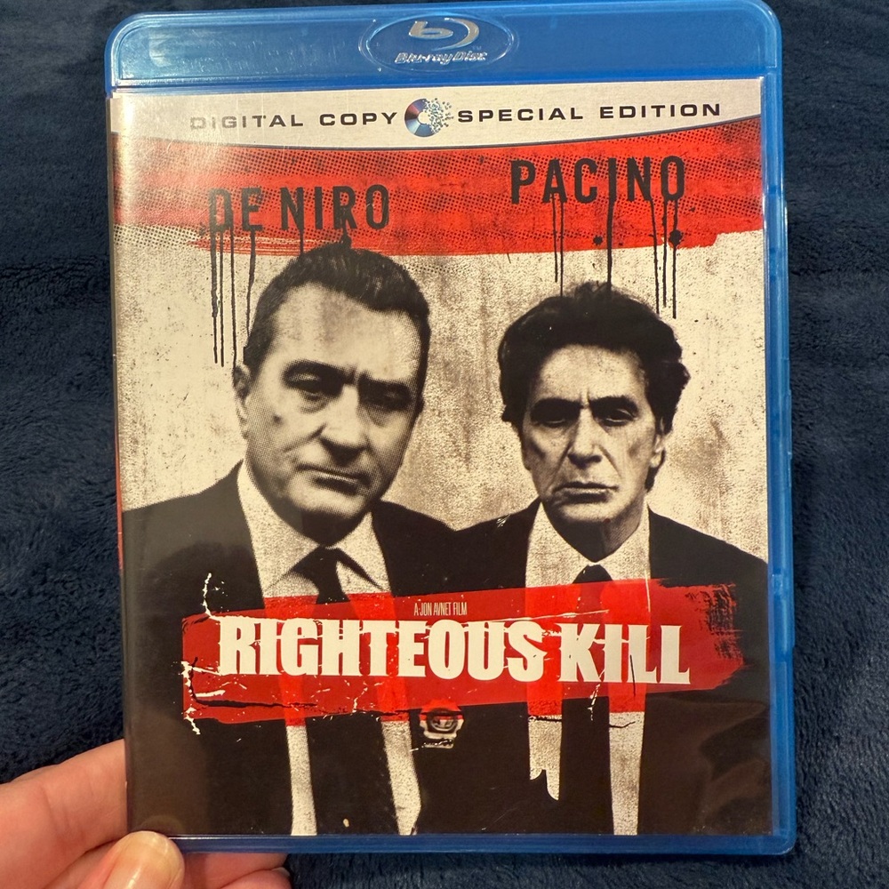 Righteous Kill Blu-ray Disc